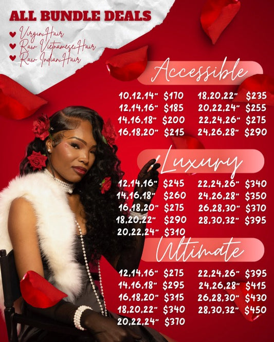 Virgin Hair Bundle Deals